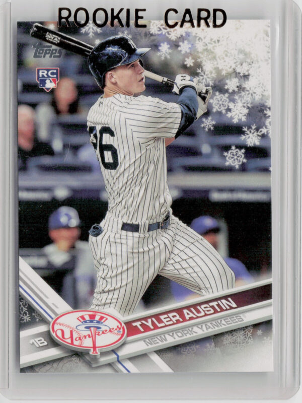 2017 Topps Holiday Tyler Austin RC #HMW112 Yankees