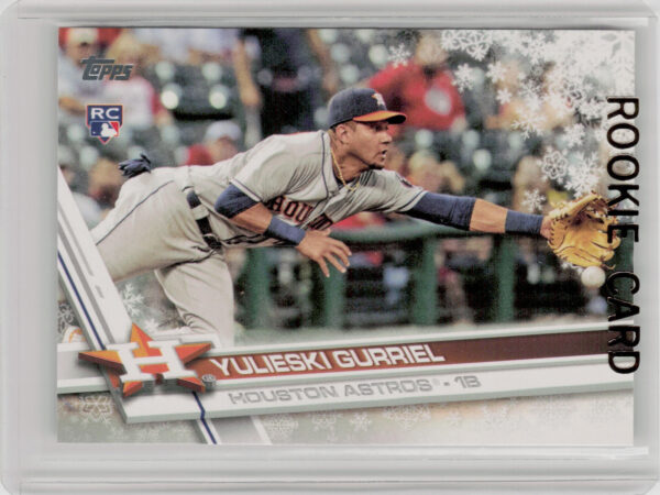 2017 Topps Holiday Yulieski Gurriel RC #HMW84 Astros