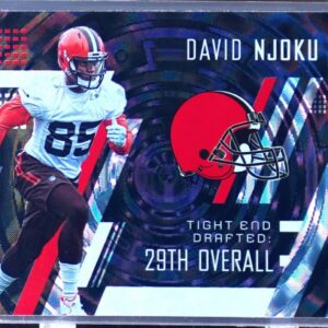 2017 Unparalleled David Njoku RC #300 Browns