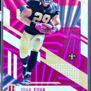 2017 Unparalleled John Kuhn Pink #162 Saints