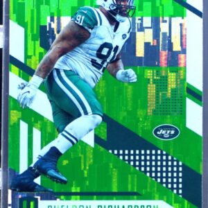 2017 Unparalleled Sheldon Richardson Lime Green #19 Jets