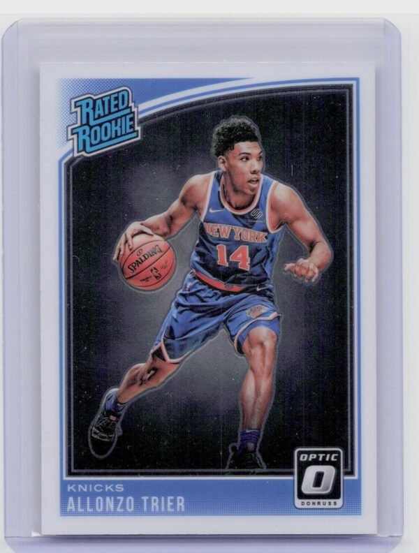 2018-19 Donruss Optic Allonzo Trier RC #175 Knicks