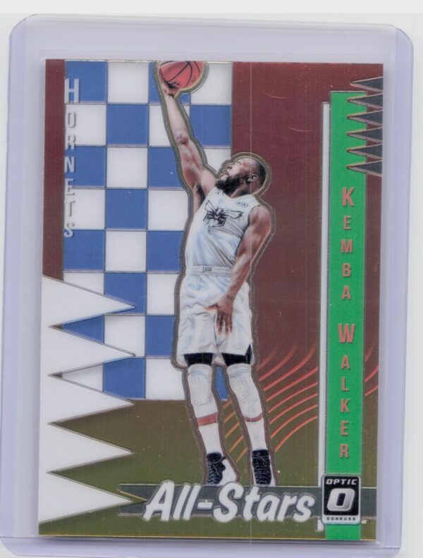 2018-19 Donruss Optic Kemba Walker #10 Hornets All Stars Holo