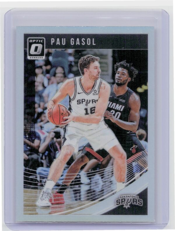 2018-19 Donruss Optic Pau Gasol Holo #141 Spurs
