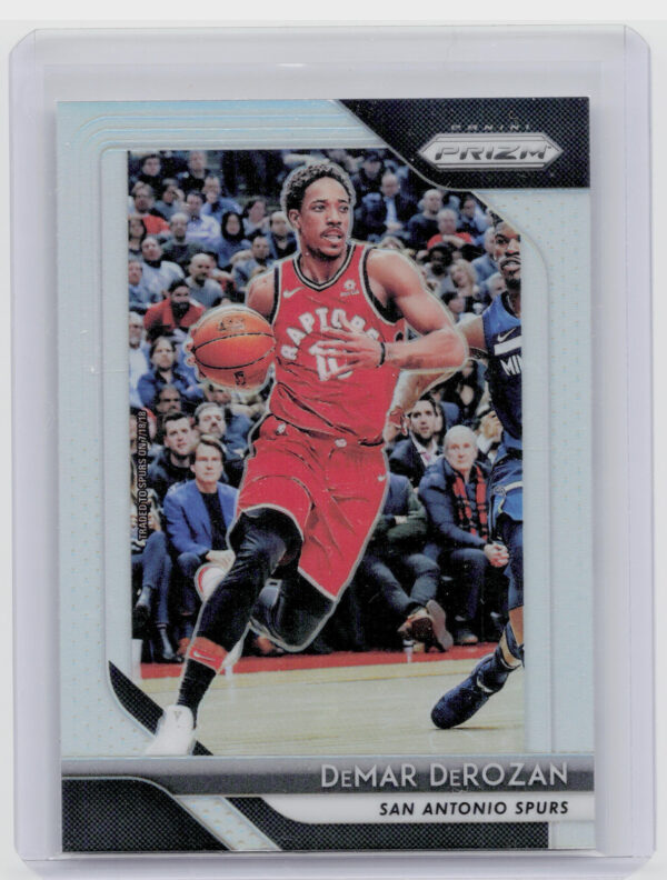 2018-19 Panini Prizm DeMar DeRozan Prizms Silver #271 Spurs