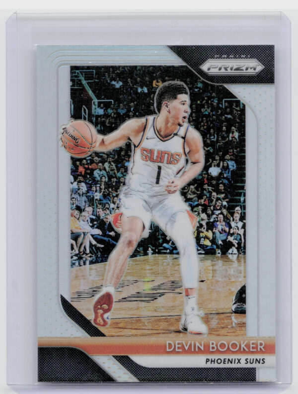 2018-19 Panini Prizm Devin Booker Prizms Silver #11 Suns
