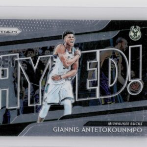 2018-19 Prizm Giannis Antetokounmpo #8 Bucks Get Hyped!