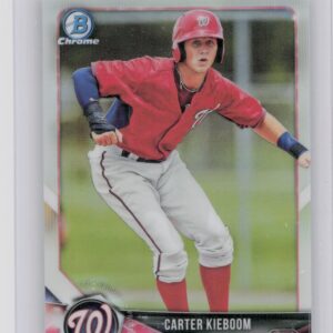 2018 Bowman Draft Carter Kieboom Chrome Refractors #BDC-93 Nationals