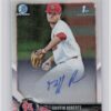 2018 Bowman Draft Griffin Roberts AU #CDA-GRO Cardinals Chrome Draft Pick Autogr