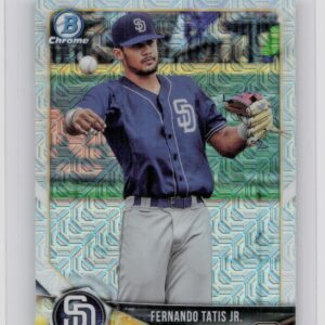 2018 Bowman Fernando Tatis Jr. #BCP114 Padres Chrome Prospects Mojo Refractor