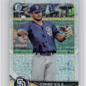 2018 Bowman Fernando Tatis Jr. #BCP114 Padres Chrome Prospects Mojo Refractor