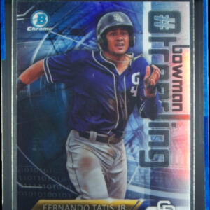 2018 Bowman Fernando Tatis Jr. ##-FT Padres Chrome #BowmanTrending