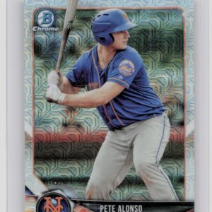 2018 Bowman Pete Alonso #BCP137 Mets Chrome Prospects Mojo Refractor