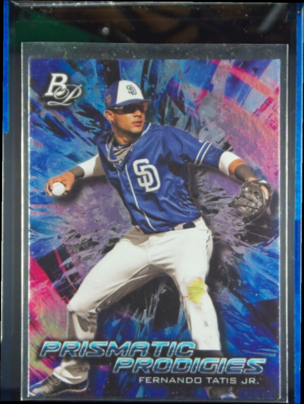 2018 Bowman Platinum Fernando Tatis Jr. #PPP-34 Padres Prismatic Prodigies