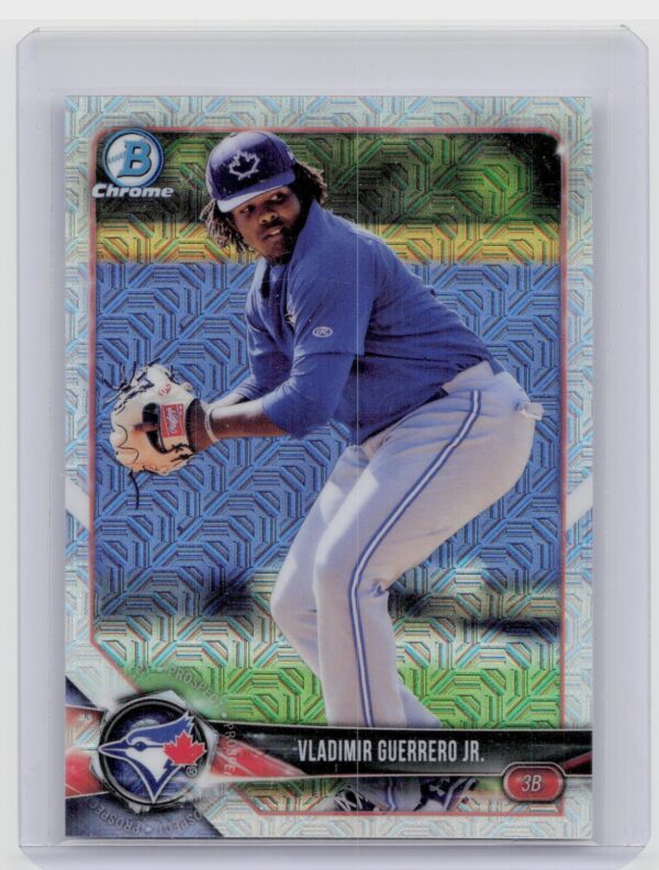 2018 Bowman Vladimir Guerrero Jr. #BCP150 Jays Chrome Prospects Mojo Refractor