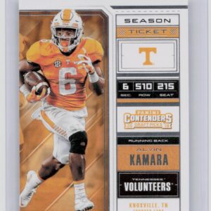 2018 Contenders Draft Picks Alvin Kamara #51 Volunteers