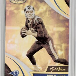 2018 Panini Certified Jared Goff #GT-JAG Rams Gold Team