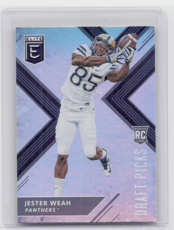 2018 Panini Elite Draft Picks Jester Weah VAR #144 Panthers