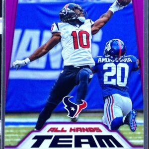 2018 Score DeAndre Hopkins #7 Texans All Hands Team Purple