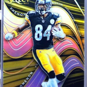 2018 Select Antonio Brown Silver Prizm #10 Steelers