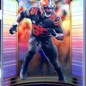 2018 Select Myles Garrett Silver Prizm #32 Browns