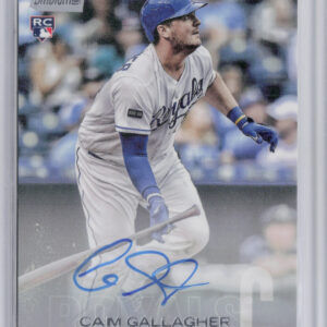 2018 Stadium Club Cam Gallagher AU #SCA-CG Royals Autographs