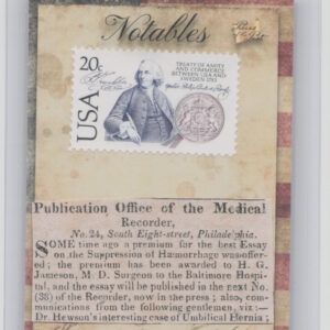 2018 The Bar Pieces of the Past Hybrid Edition Treaty of Amity and Commerce 4/20