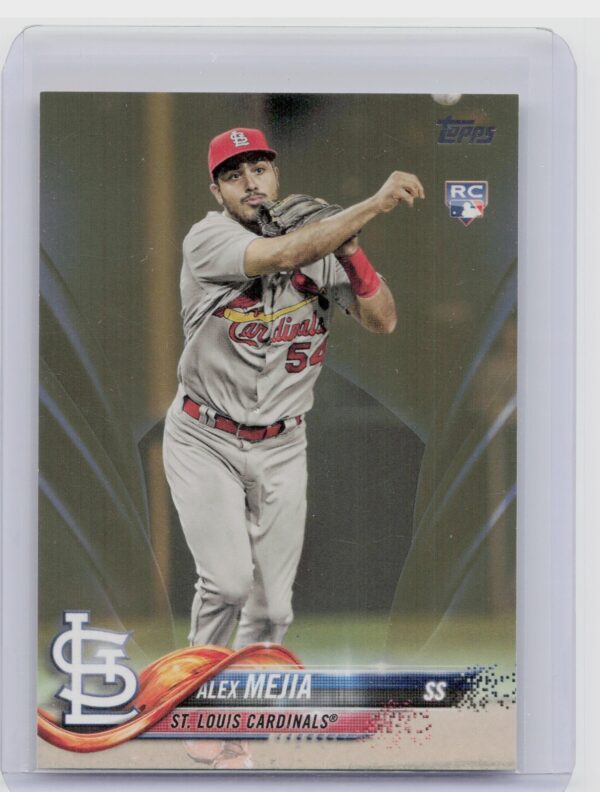 2018 Topps Alex Mejia Gold /2018 #470 Cardinals
