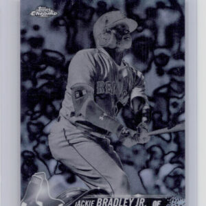 2018 Topps Chrome Jackie Bradley Jr. Negative Refractor #115 Sox