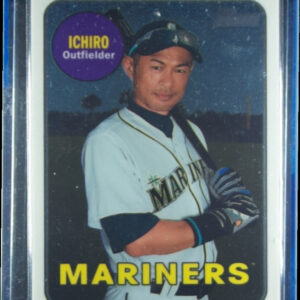 2018 Topps Heritage Ichiro Suzuki Chrome SN999 #THC-716 Mariners