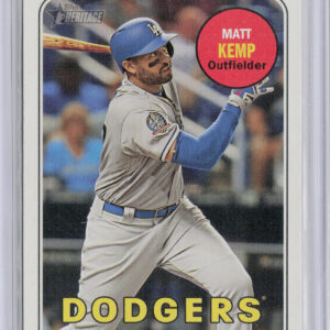 2018 Topps Heritage Matt Kemp SP VAR #713 Dodgers