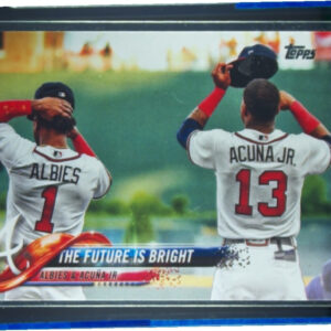 2018 Topps Update The Future Is Bright (Ronald Acuna Jr. / Ozzie Albies) #US43 B
