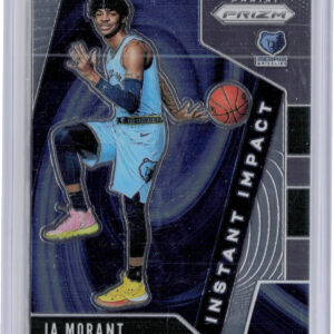 2019-20 Panini Prizm Ja Morant #12 Grizzlies Instant Impact