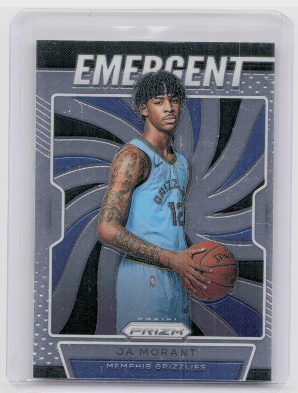 2019-20 Panini Prizm Ja Morant #17 Grizzlies Emergent