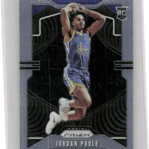2019-20 Panini Prizm Jordan Poole RC #272 Warriors