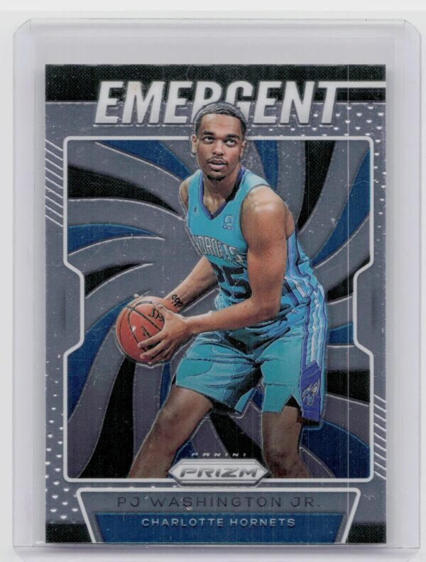2019-20 Panini Prizm PJ Washington Jr. #23 Hornets Emergent