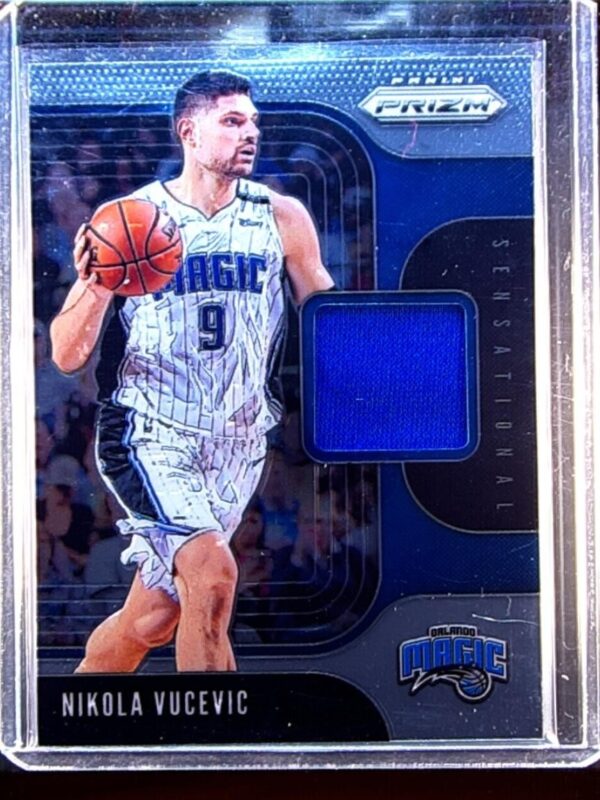 2019-20 Prizm Nikola Vucevic JSY #SS-NKV Magic Sensational Swatches
