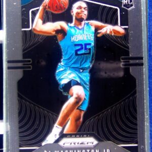 2019-20 Prizm PJ Washington Jr. RC #258 Hornets