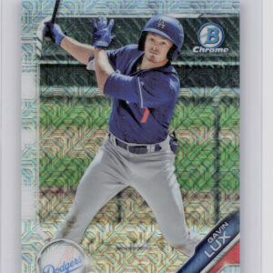 2019 Bowman Gavin Lux #BCP-130 Dodgers Chrome Prospects Mojo Refractors