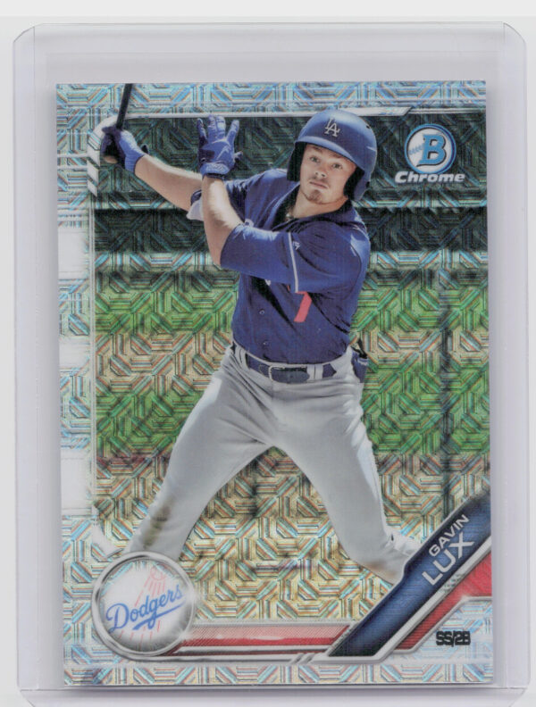 2019 Bowman Gavin Lux #BCP-130 Dodgers Chrome Prospects Mojo Refractors