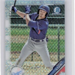 2019 Bowman Gavin Lux #BCP-130 Dodgers Chrome Prospects Mojo Refractors