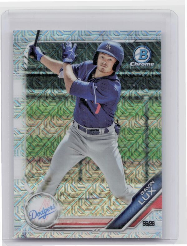 2019 Bowman Gavin Lux #BCP-130 Dodgers Chrome Prospects Mojo Refractors