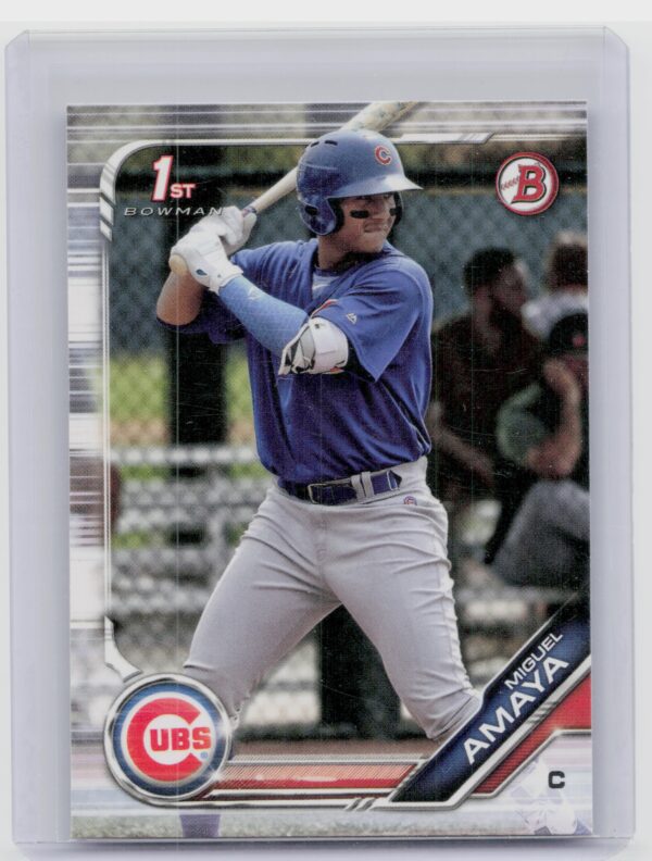 2019 Bowman Miguel Amaya #BP-35 Cubs Prospects