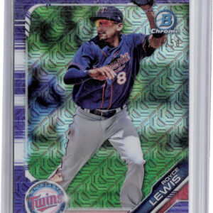 2019 Bowman Royce Lewis SN250 #BCP-103 Twins Chrome Prospects Mojo Refractors Pu