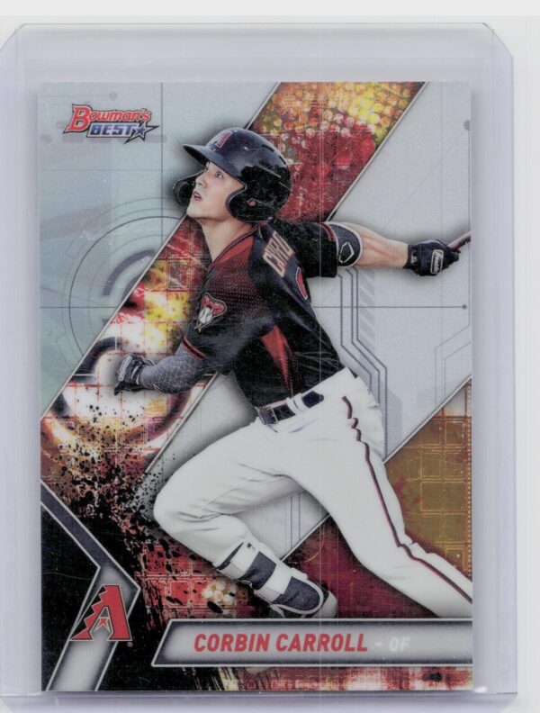 2019 Bowman's Best Corbin Carroll #TP-11 Diamondbacks Top Prospects