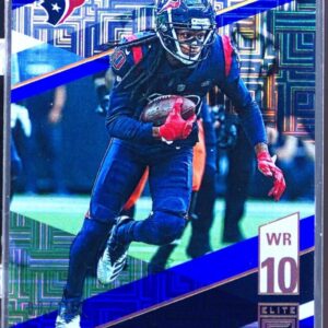 2019 Donruss Elite DeAndre Hopkins Blue /10 #65 Texans