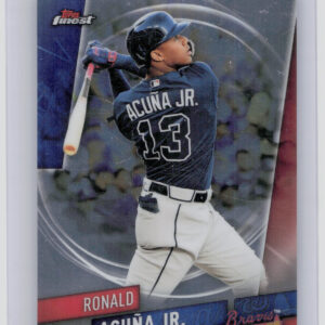 2019 Finest Ronald Acuna Jr. #33 Braves