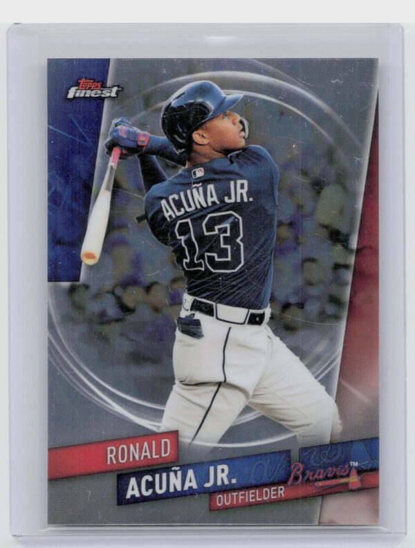 2019 Finest Ronald Acuna Jr. #33 Braves