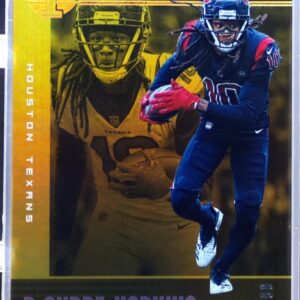 2019 Illusions DeAndre Hopkins Trophy Collection Gold /399 #56 Texans