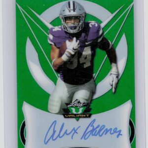 2019 Leaf Valiant Alex Barnes AU SN75 #BA-AB1 Wildcats
